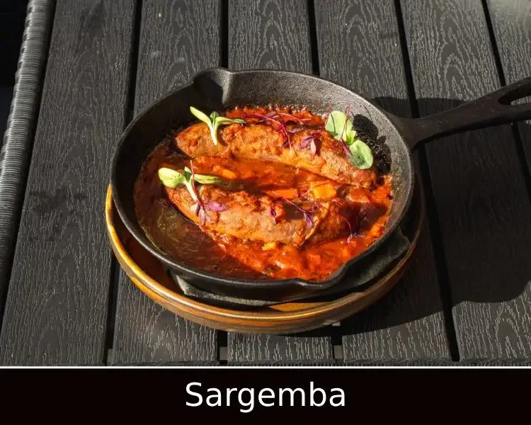 Sargemba dish served at Aama Nepalese Cuisine